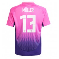 Maglia Calcio Germania Thomas Muller #13 Seconda Divisa Europei 2024 Manica Corta